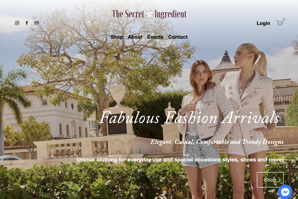 Thesecretingredient.us Screenshot, website example